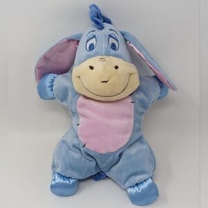 Disney Winnie the Pooh Eeyore Lovey Plush Satin Toy